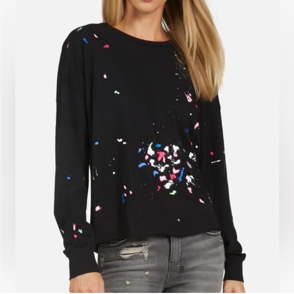 NEW MICHAEL LAUREN KEEGAN CROP TEE - Picture 1 of 10